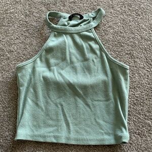 Green Shein top, Size XS